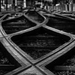 Rails de tram - Place Flagey © Geert Schneider